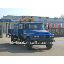 Factory Price Dongfeng 140 boom truck cranes sale, 4x2 Crane Truck